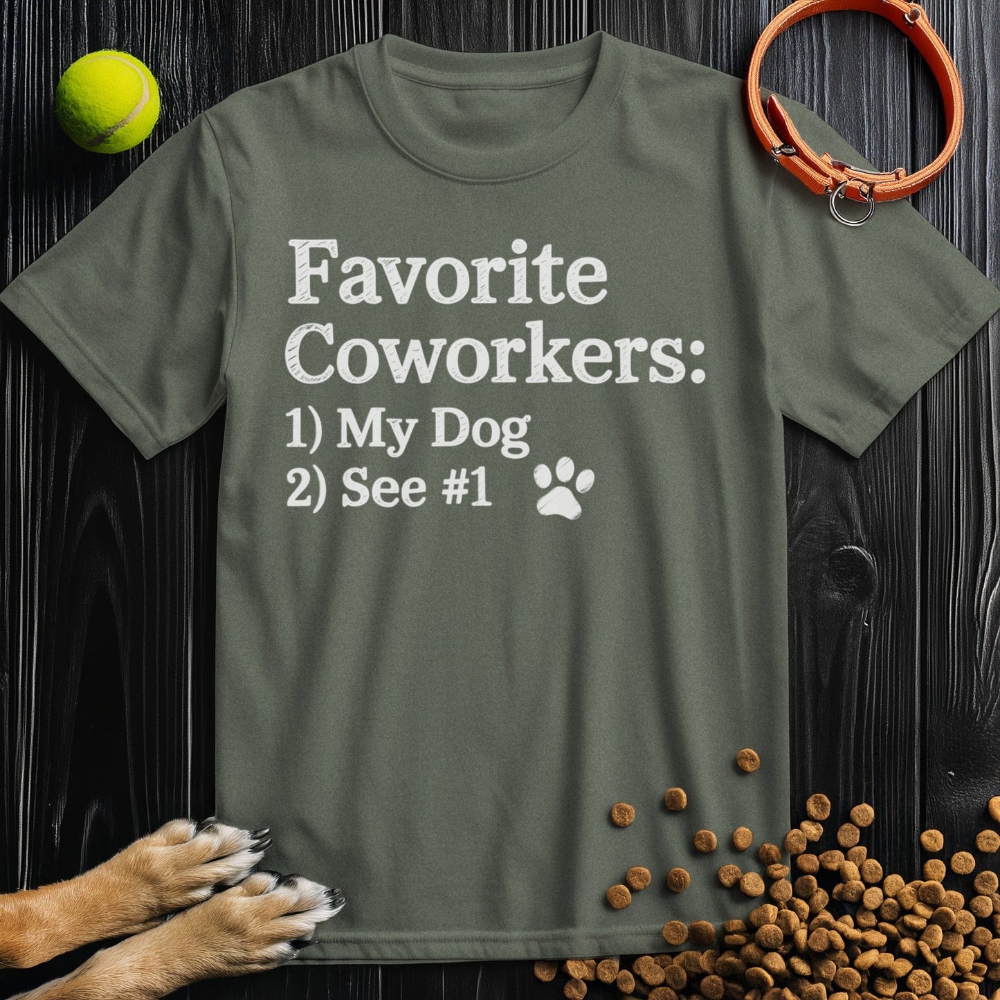 favorite-coworkers-my-dog-dog-tee-heather-military-green