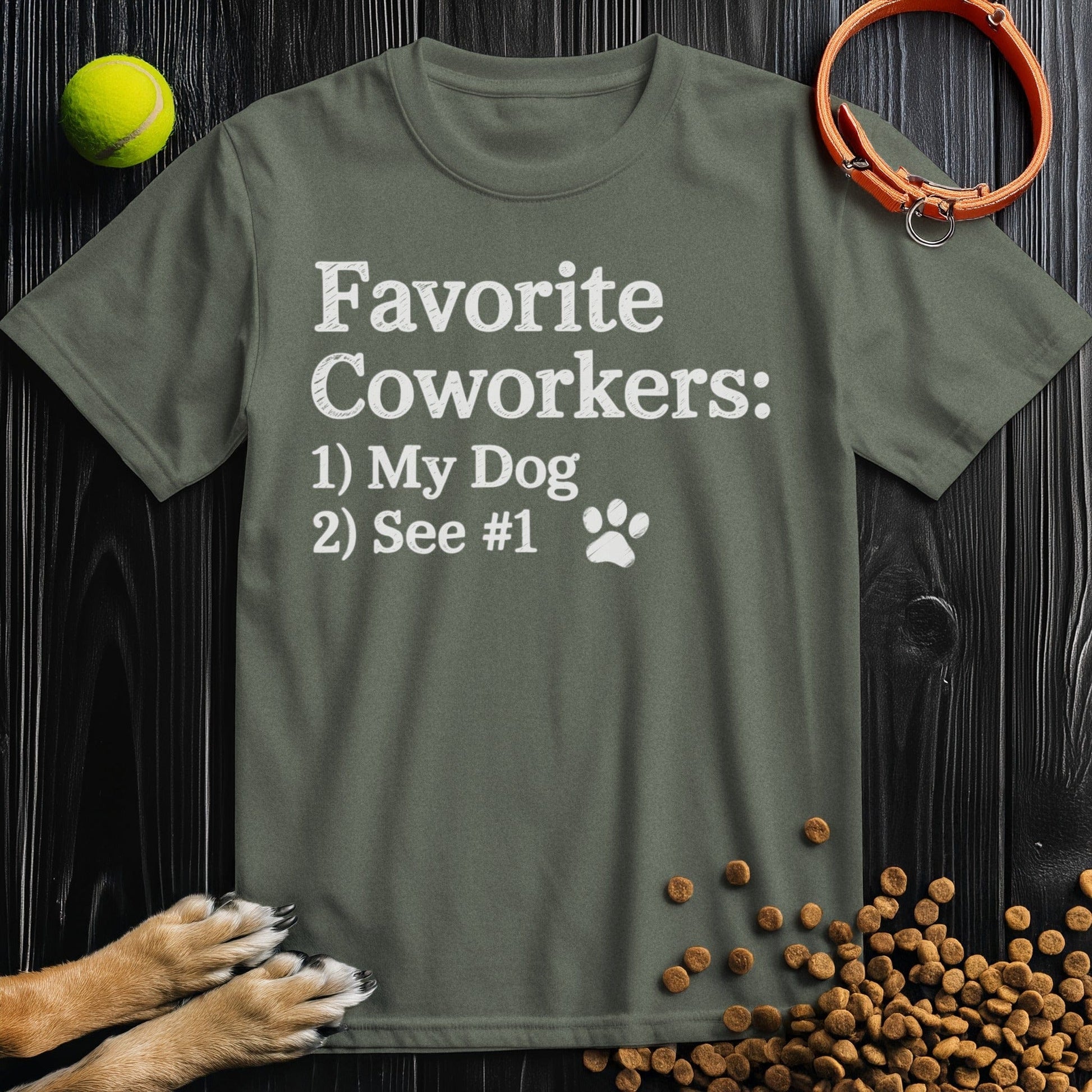 favorite-coworkers-my-dog-dog-tee-heather-military-green
