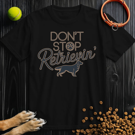 Golden Vibes: Don't Stop Retrievin' Edition T-Shirt