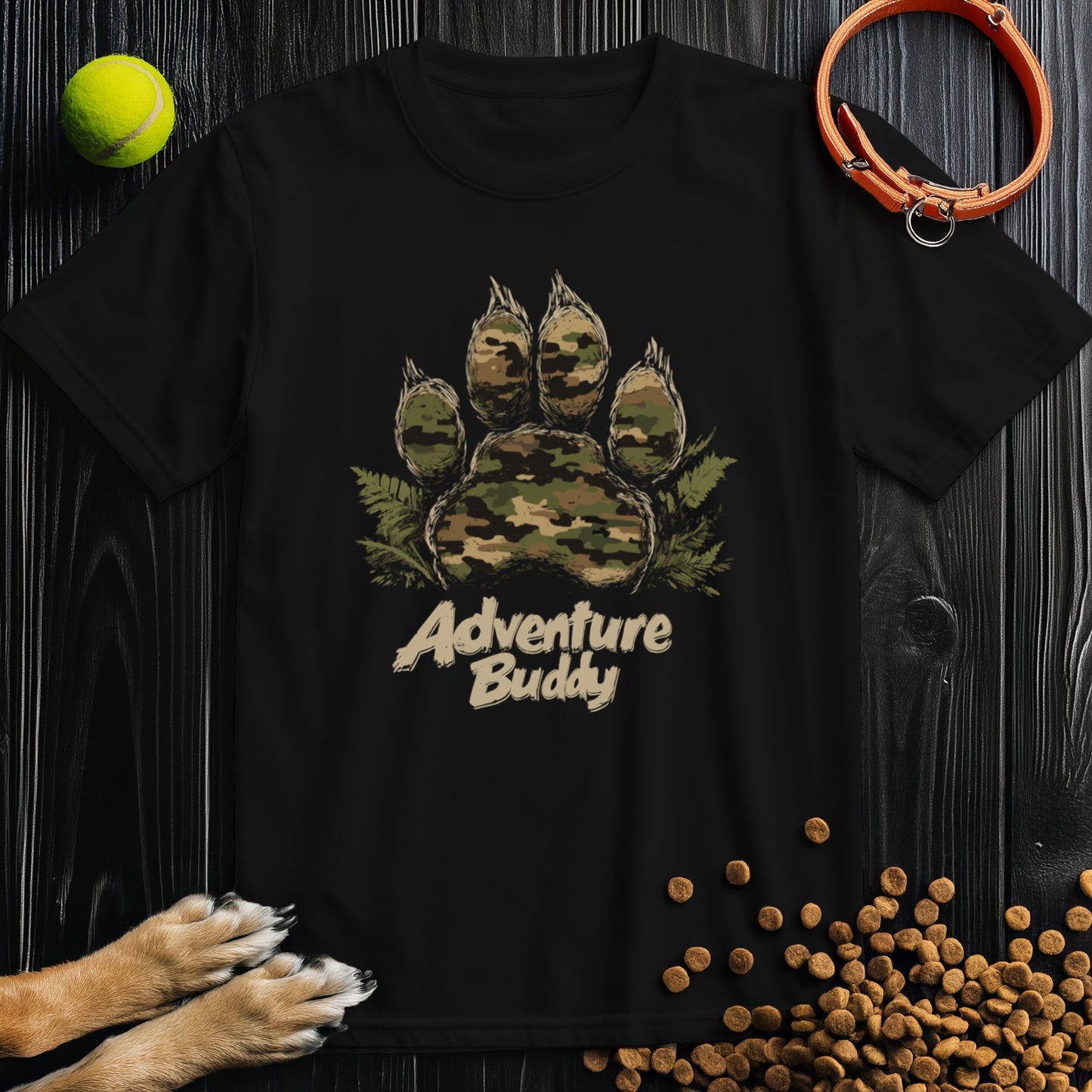 Camo Paw Adventure T-Shirt