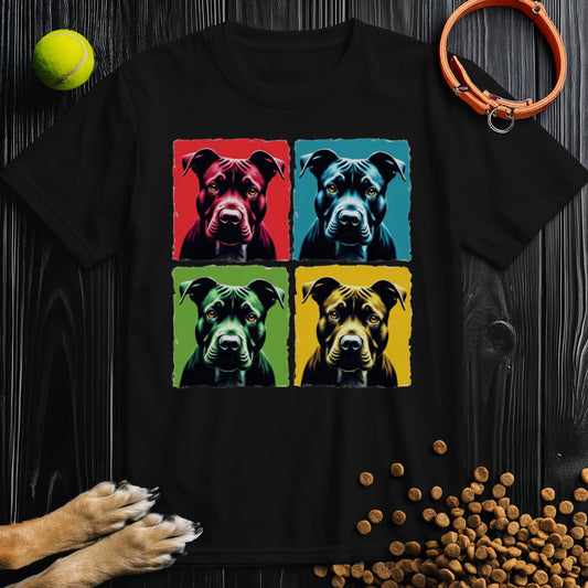 Pittie Pop Art T-Shirt