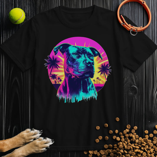 Sunset Pittie T-Shirt