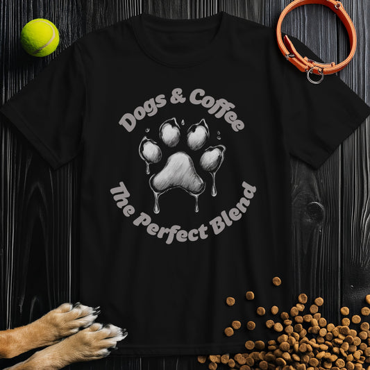 Dogs & Coffee, The Perfect Blend T-Shirt