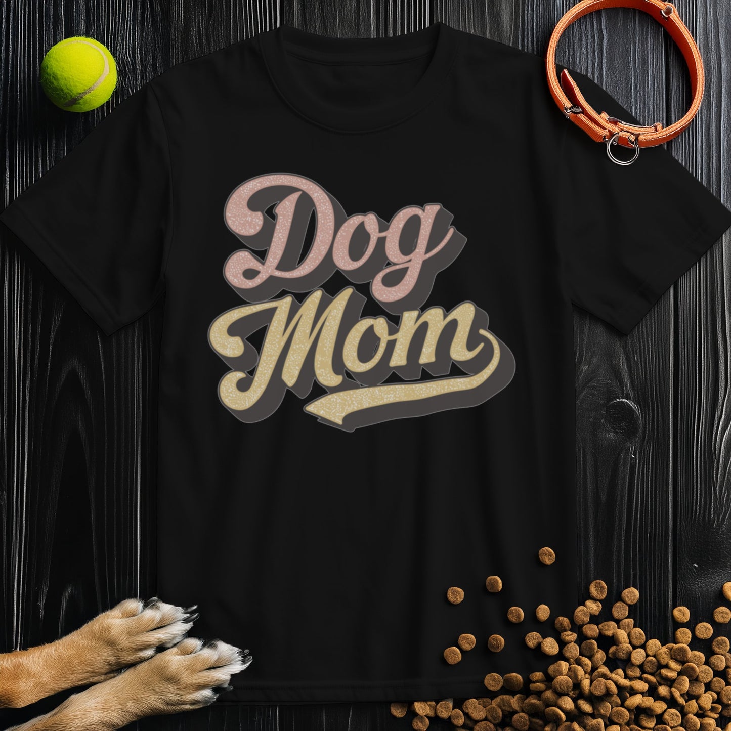 Retro Dog Mom T-Shirt
