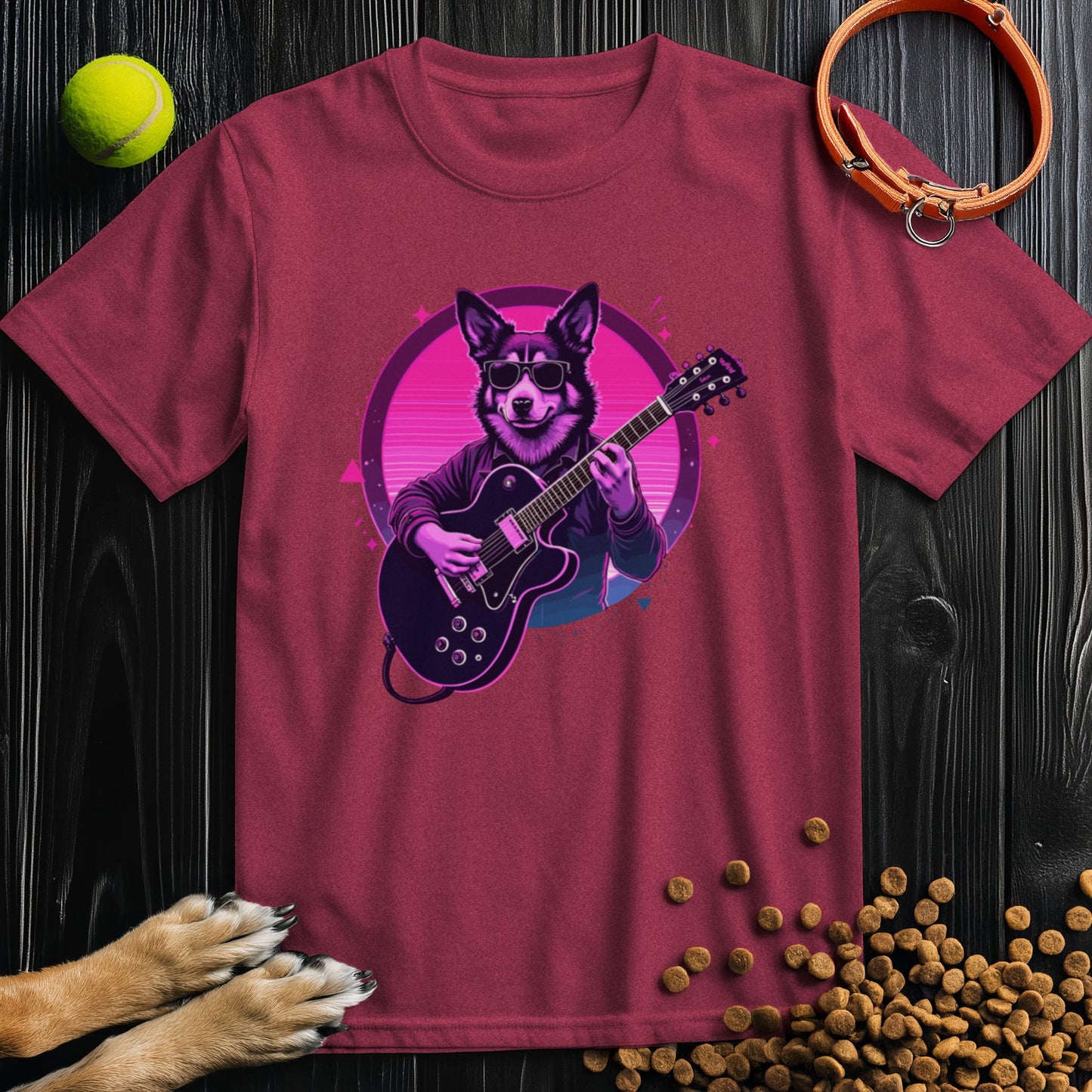 Synthwave Dog T-Shirt