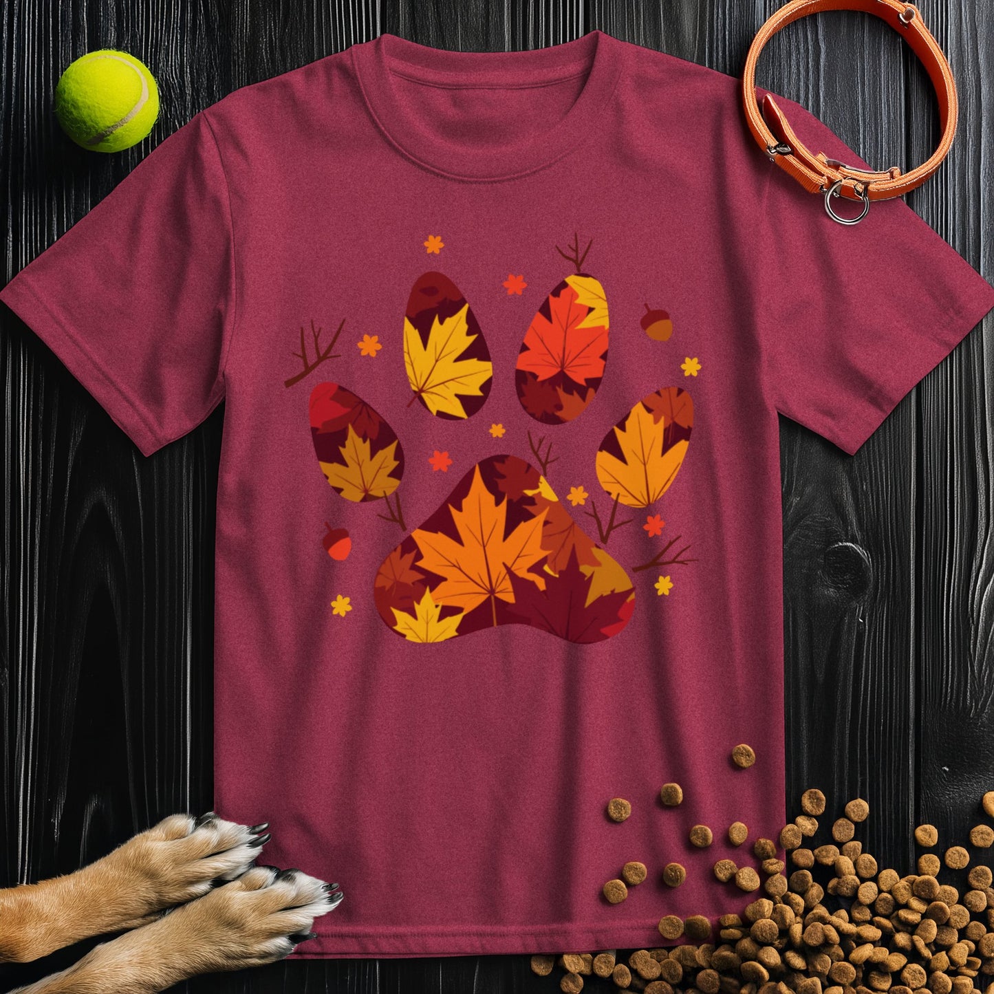 Pawtumn Leaves T-Shirt