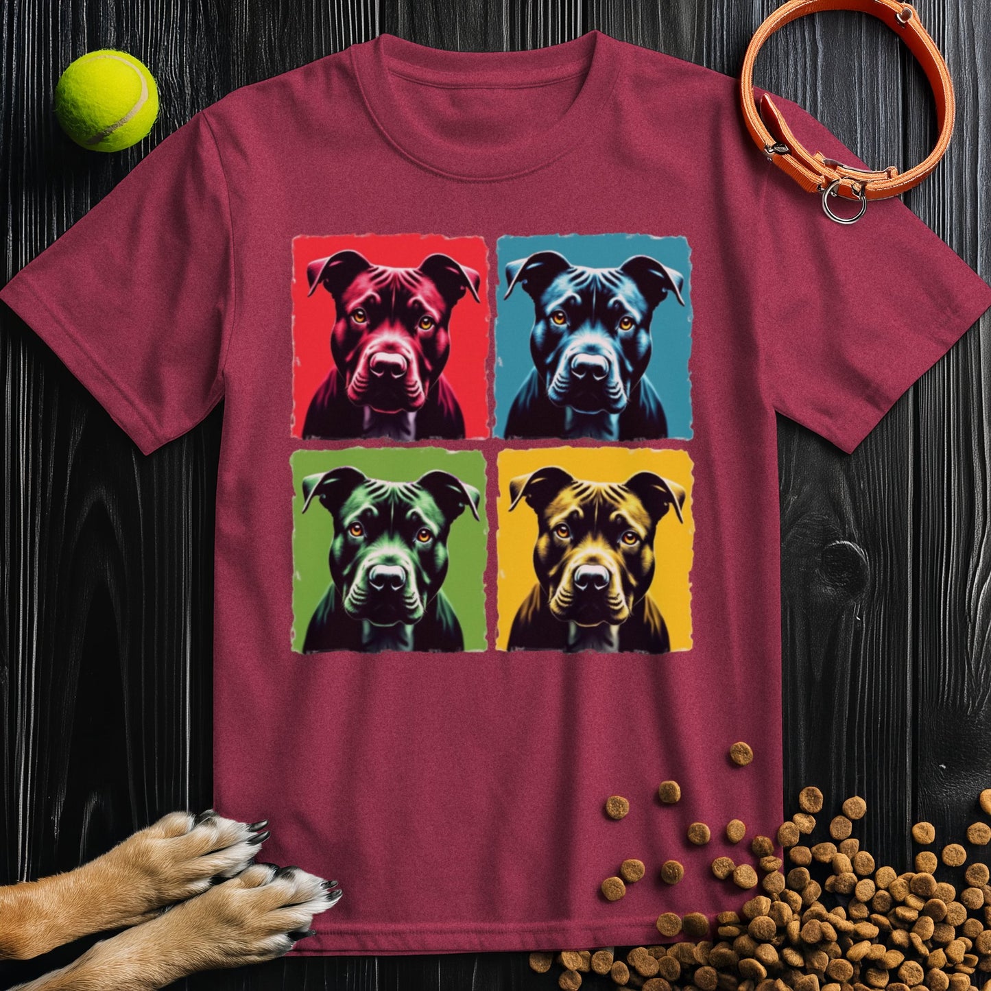 Pittie Pop Art T-Shirt