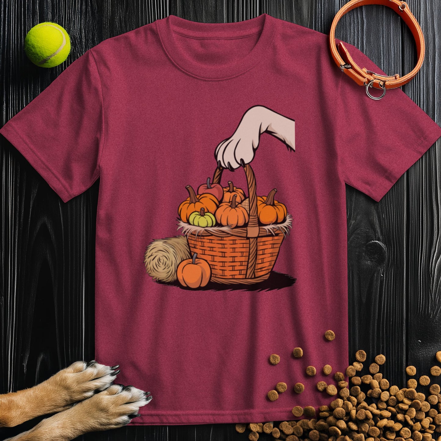Autumn Paw Picking T-Shirt