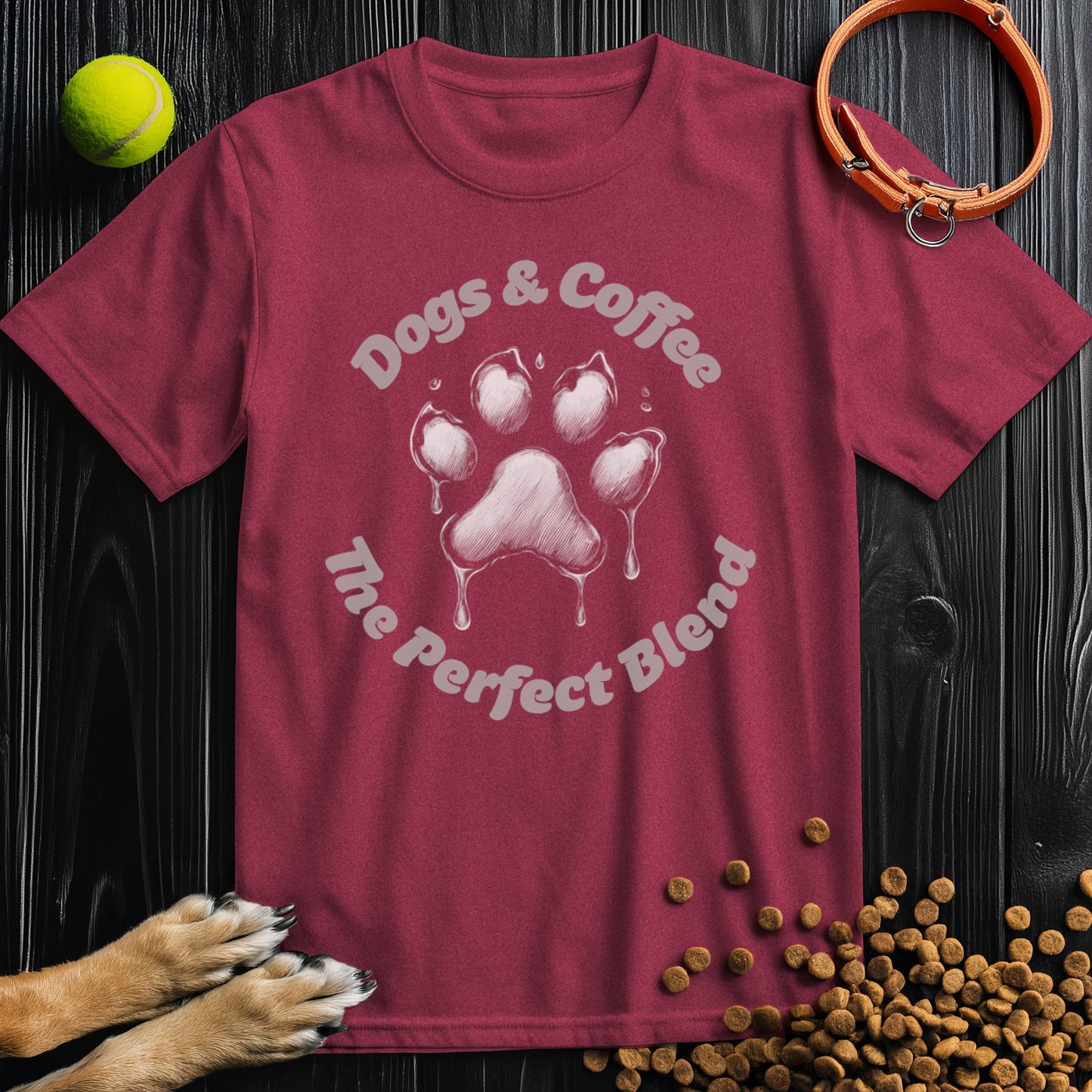 Dogs & Coffee, The Perfect Blend T-Shirt
