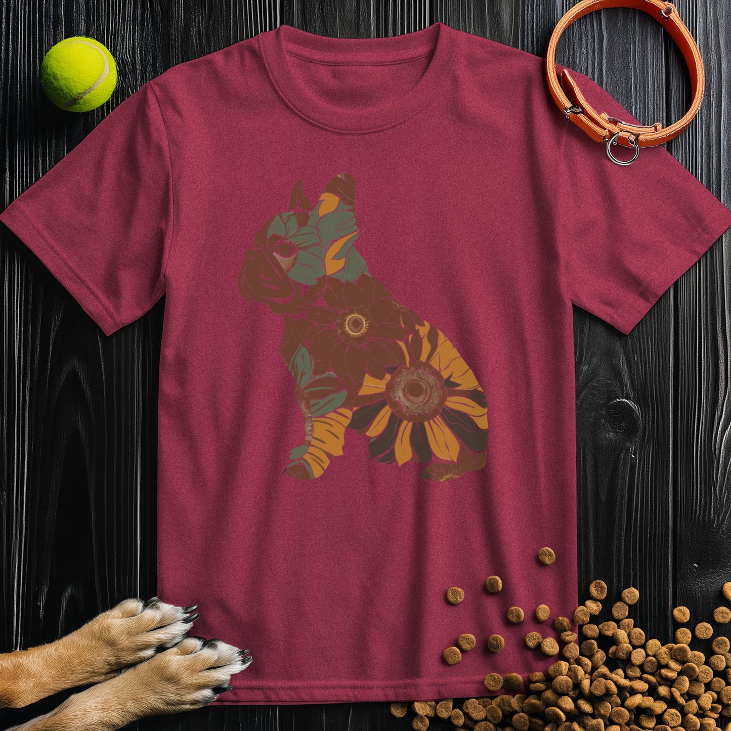 Sunflower French Bulldog T-Shirt