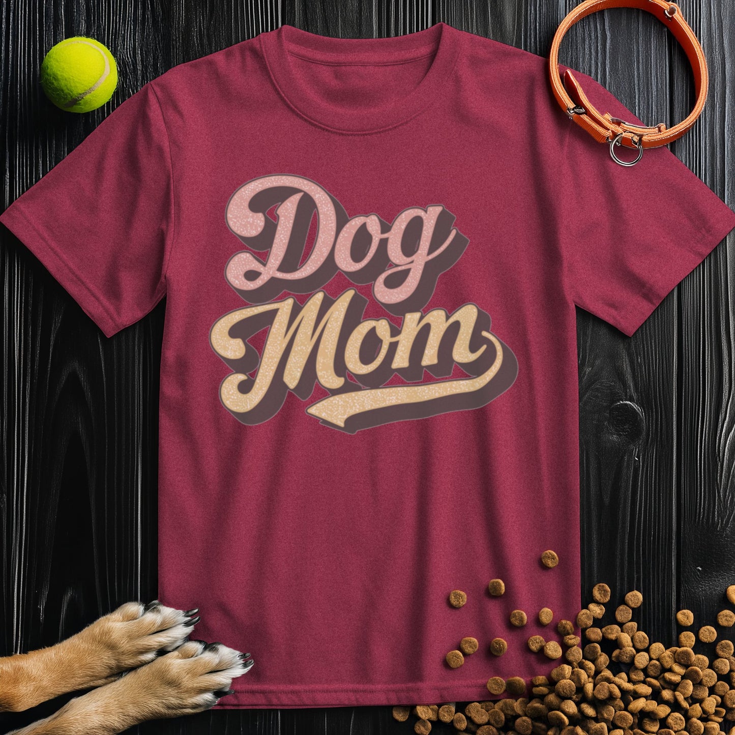 Retro Dog Mom T-Shirt