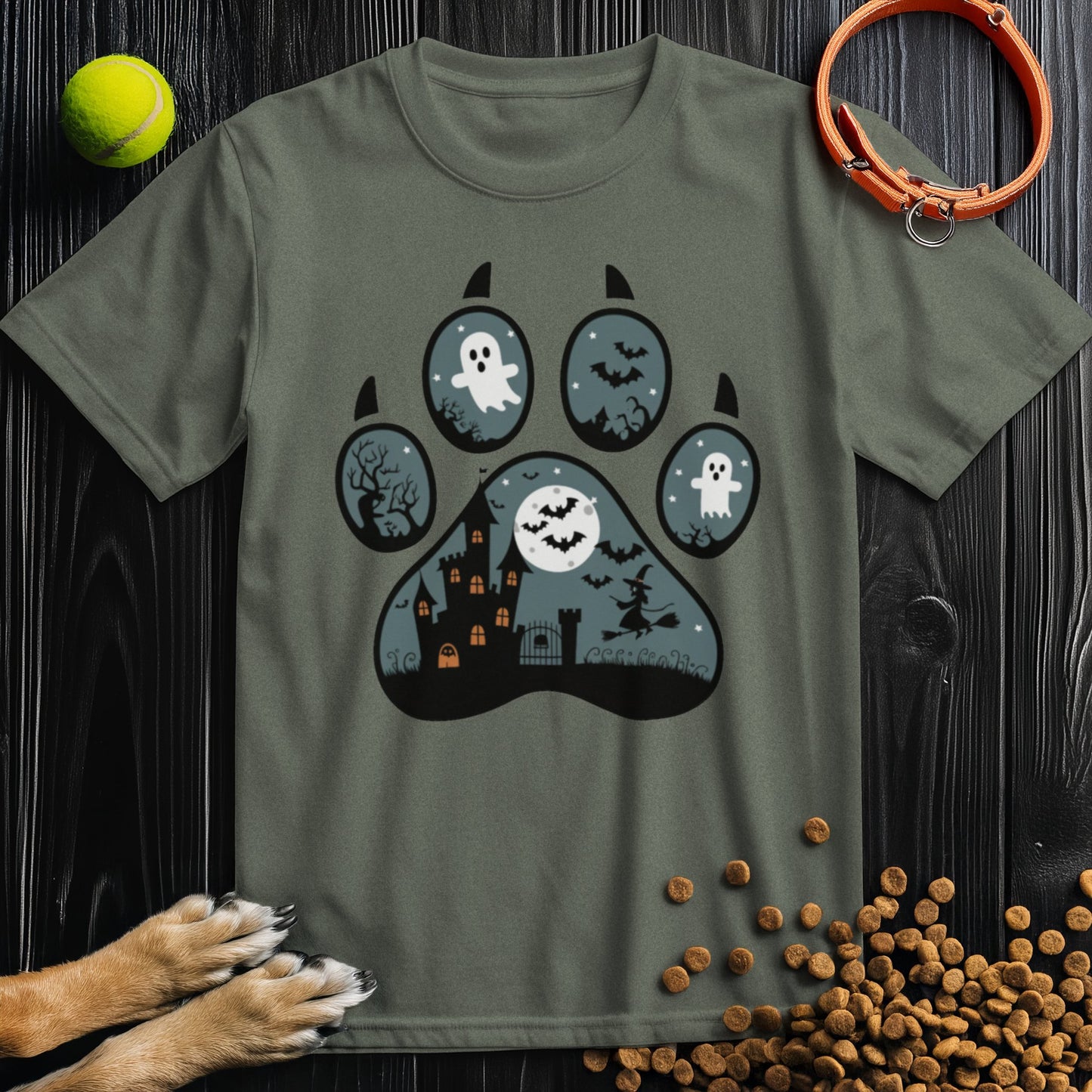 Wicked Paw Print T-Shirt