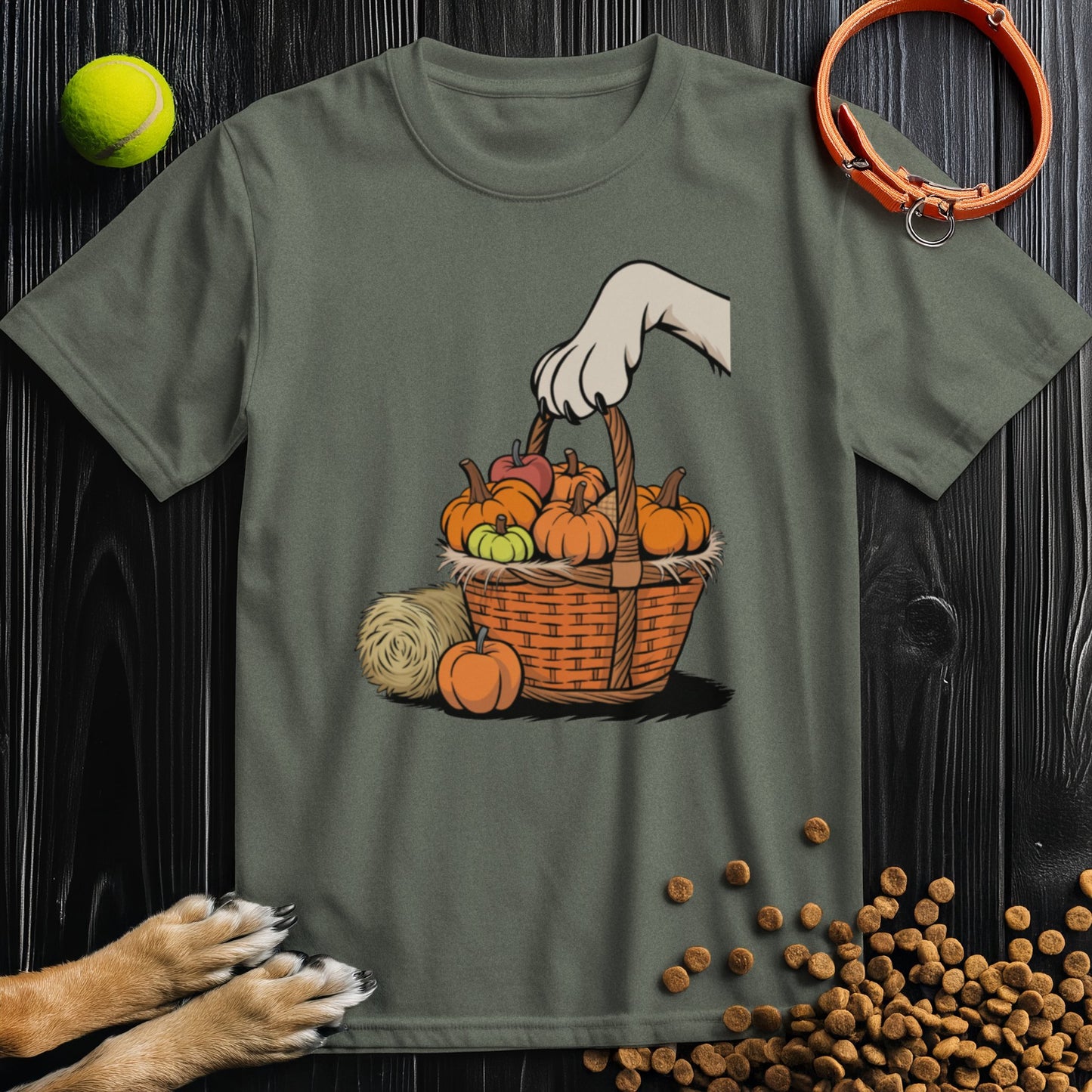 Autumn Paw Picking T-Shirt