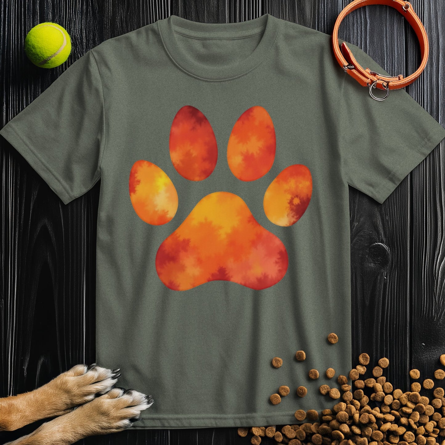 Autumn Blaze Paw T-Shirt