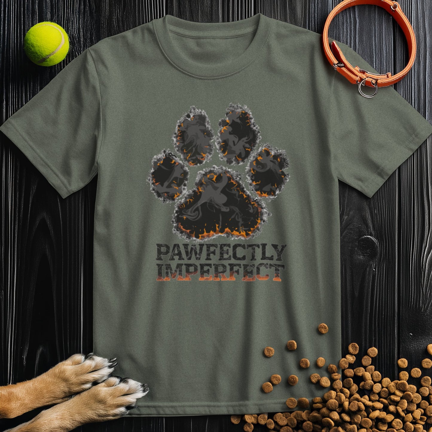 Pawfectly Imperfect Embers T-Shirt