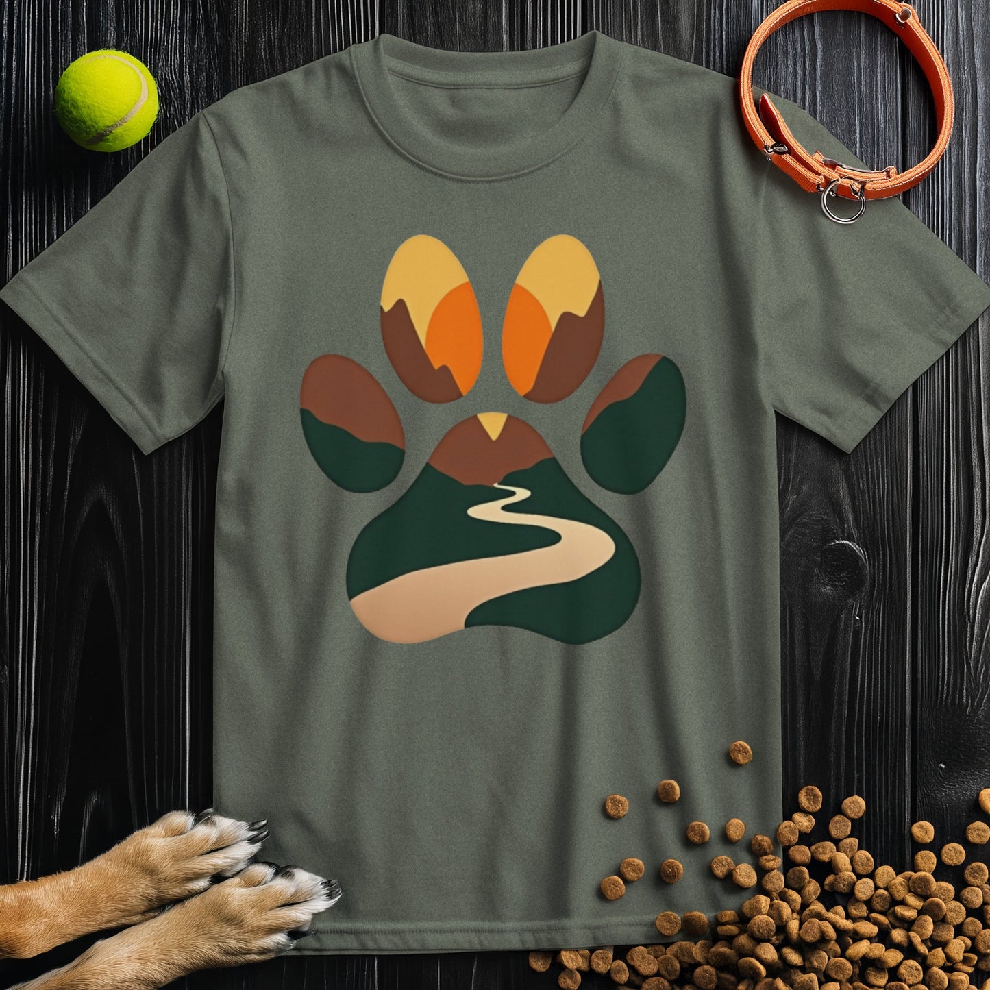 Wilderness Paw Path T-Shirt