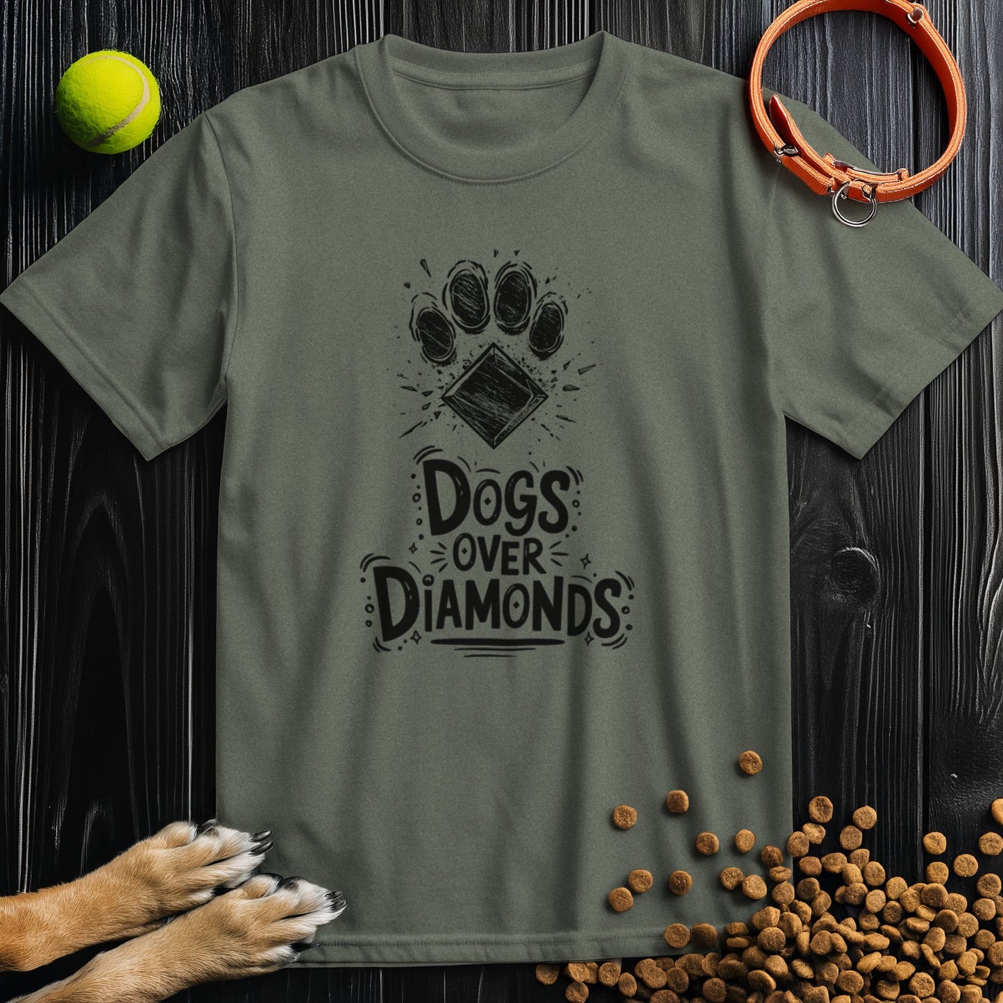 Dogs Over Diamonds T-Shirt