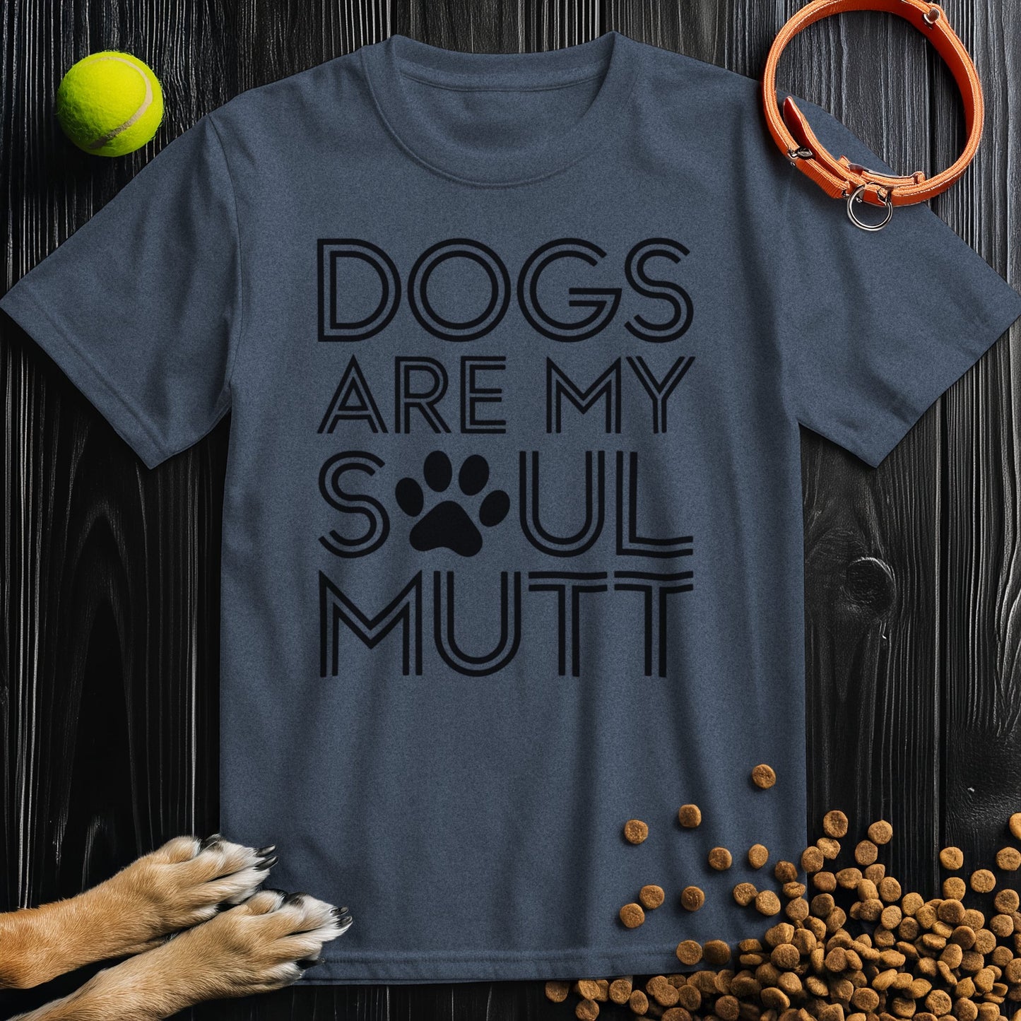Dogs Are My Soul Mutt T-Shirt