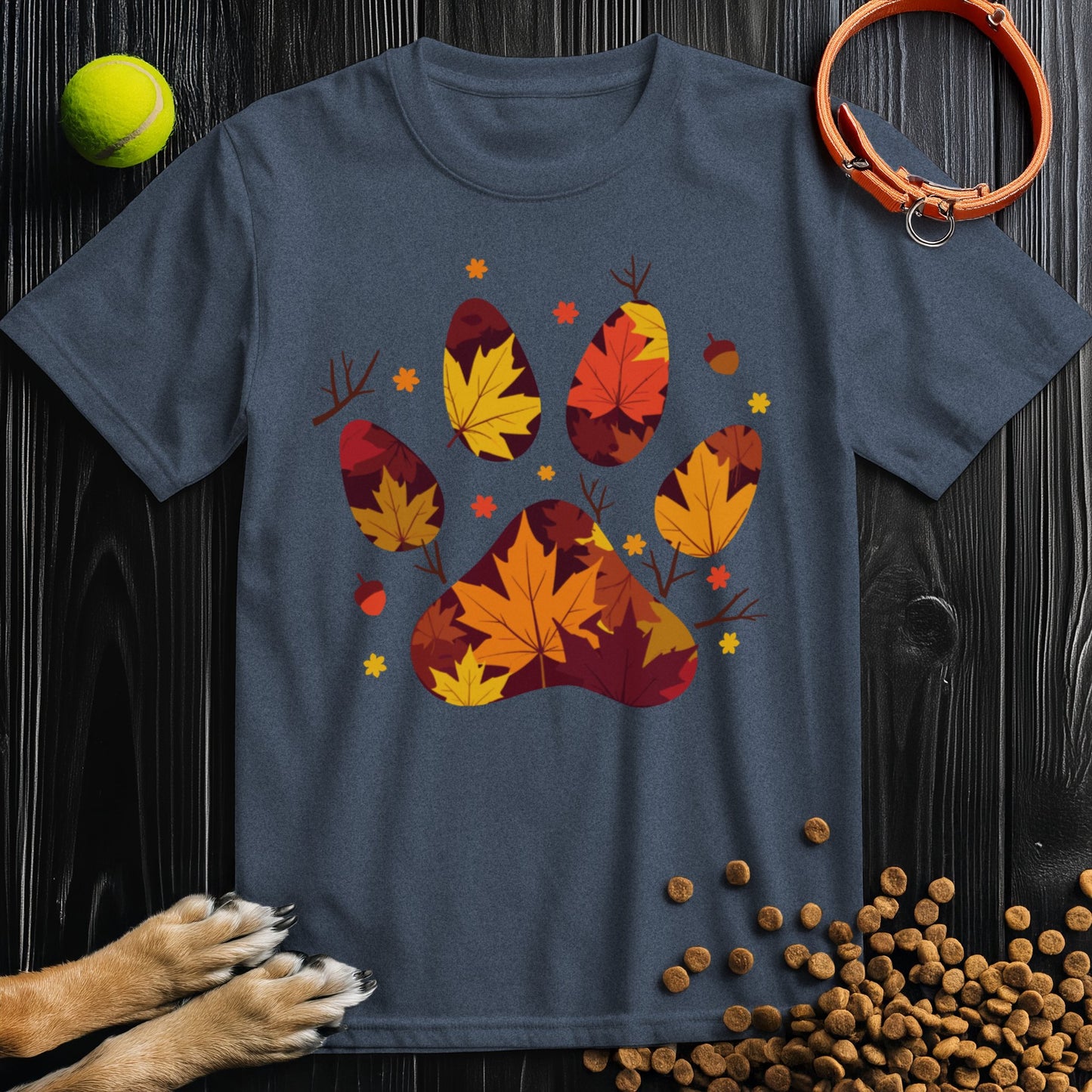 Pawtumn Leaves T-Shirt