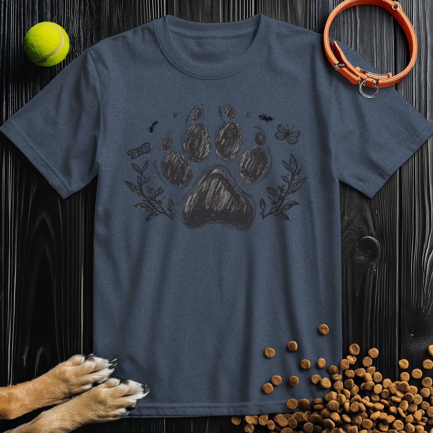Paws & Enjoy The Little Things T-Shirt