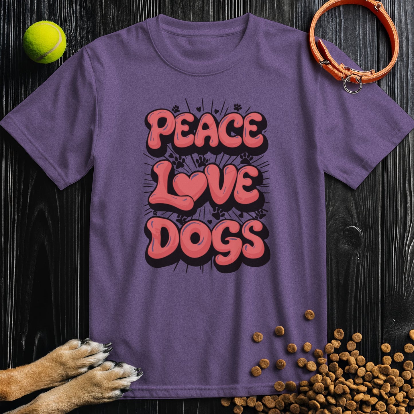 Peace Love Dogs T-Shirt