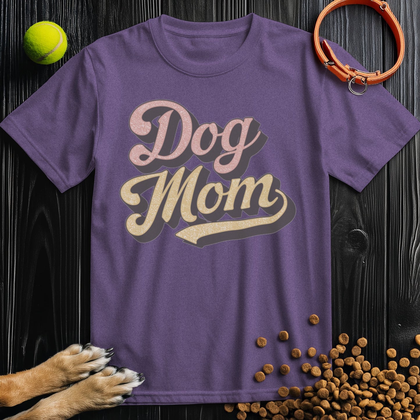 Retro Dog Mom T-Shirt