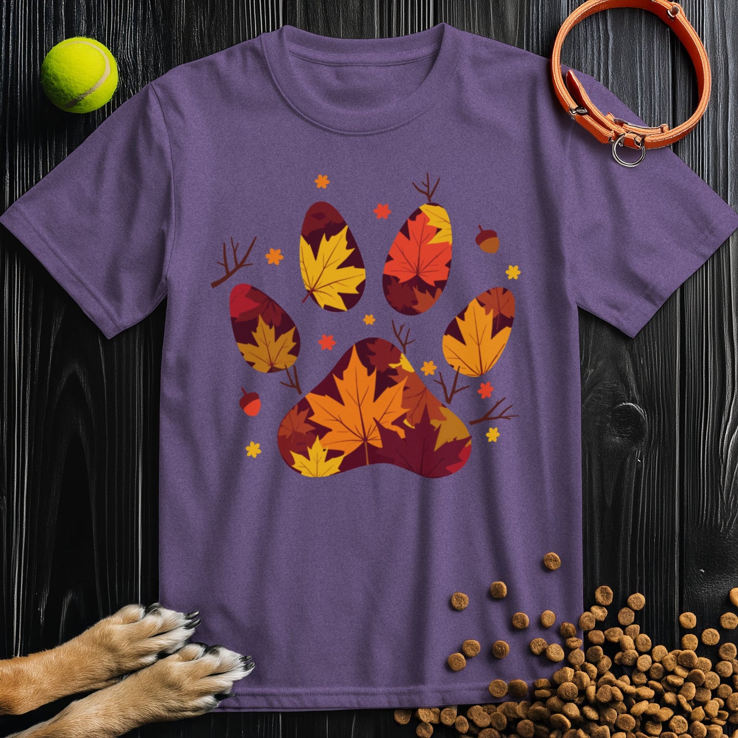 Pawtumn Leaves T-Shirt
