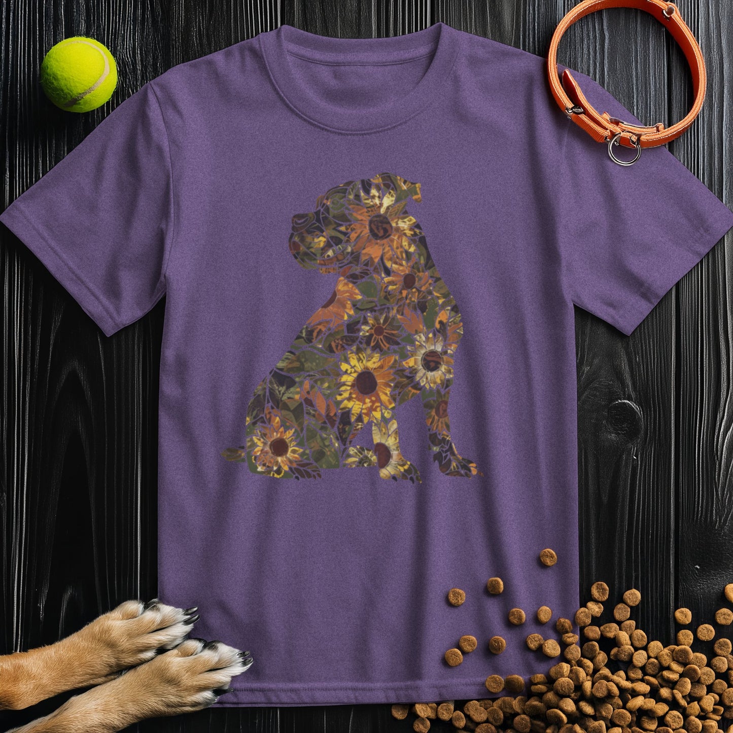 Sunflower American Bulldog T-Shirt