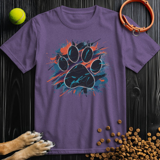 Urban Paw Print Splash T-Shirt