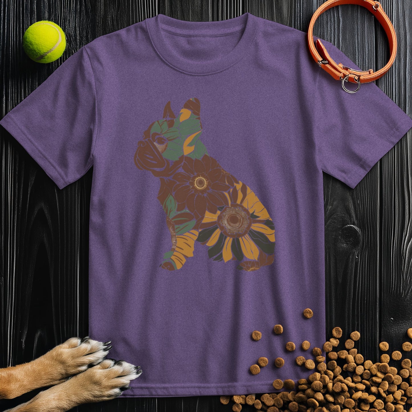 Sunflower French Bulldog T-Shirt