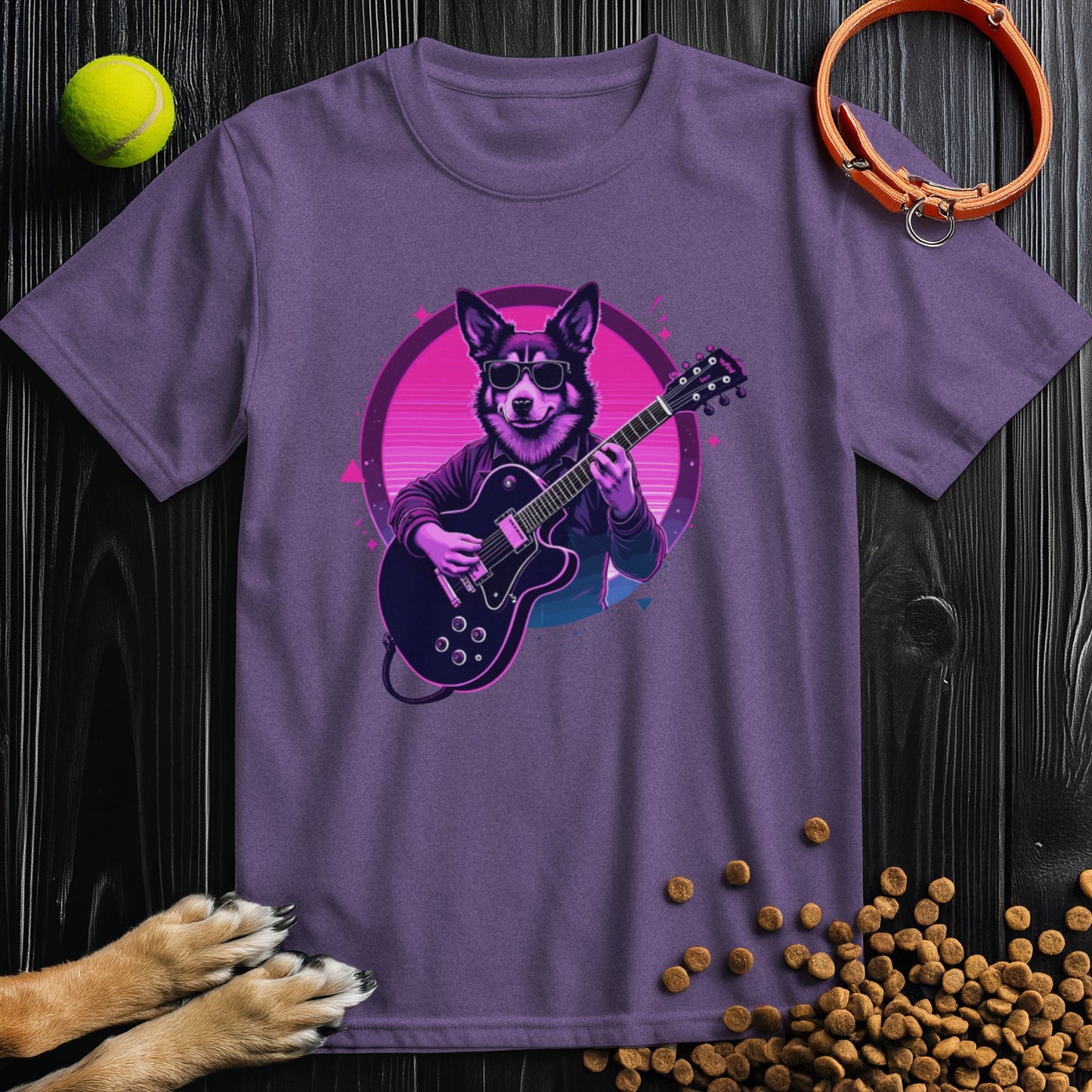 Synthwave Dog T-Shirt