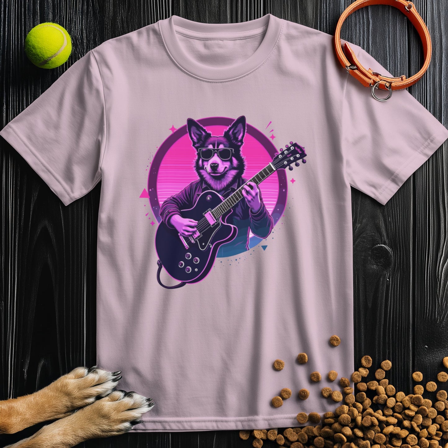 Synthwave Dog T-Shirt