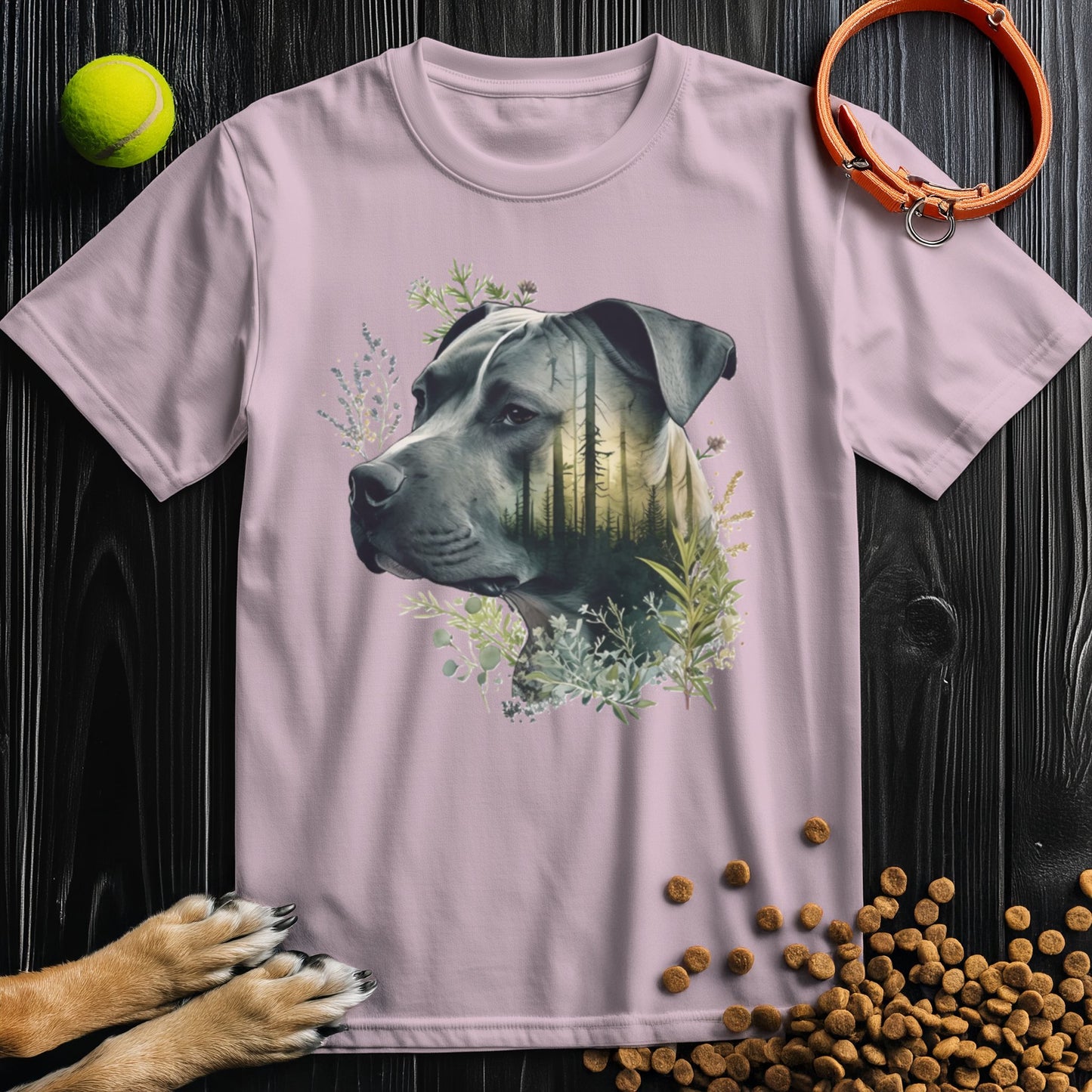 Pitbull Forest Dreamer T-Shirt