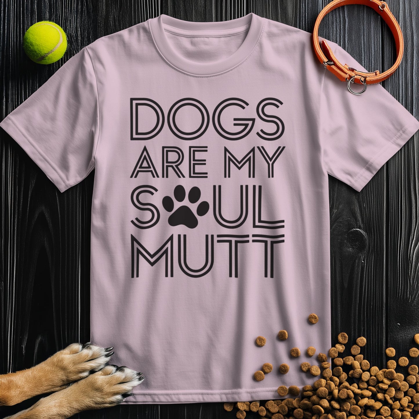 Dogs Are My Soul Mutt T-Shirt