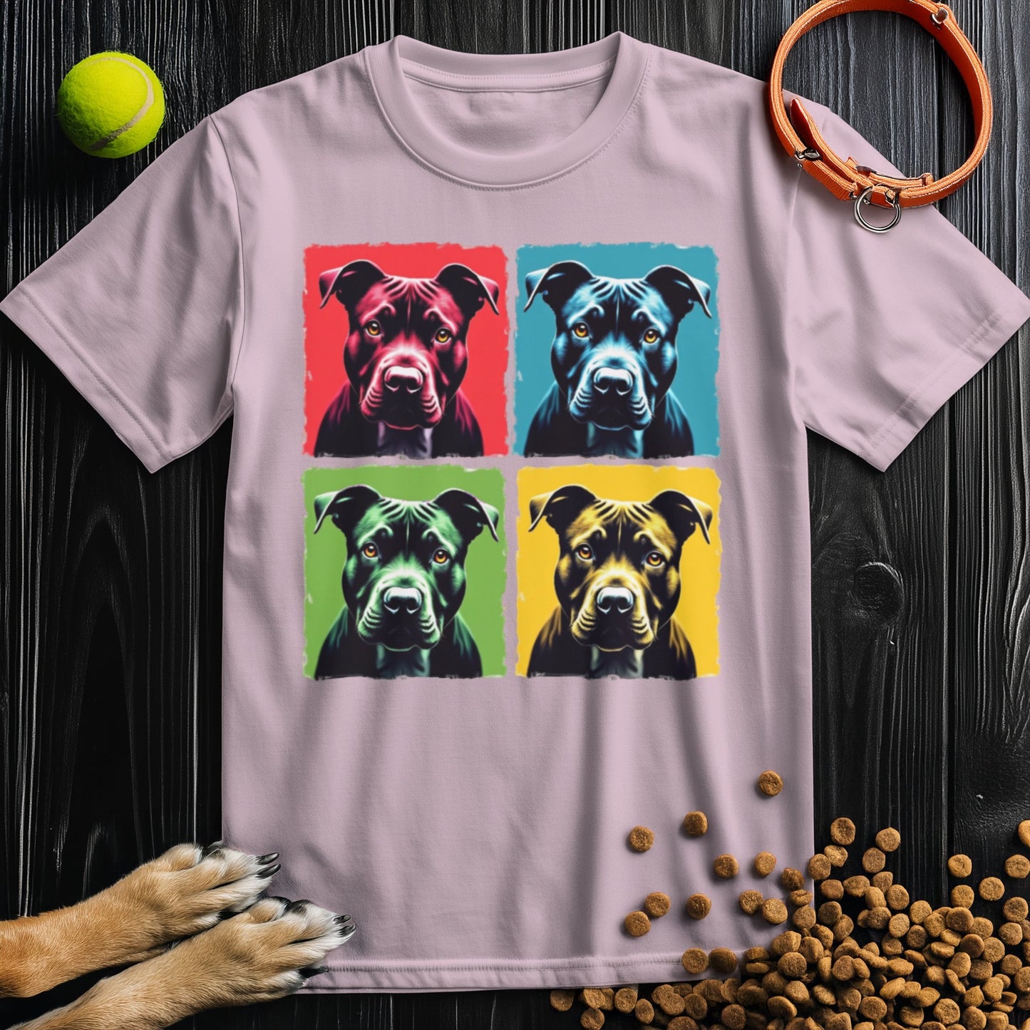 Pittie Pop Art T-Shirt
