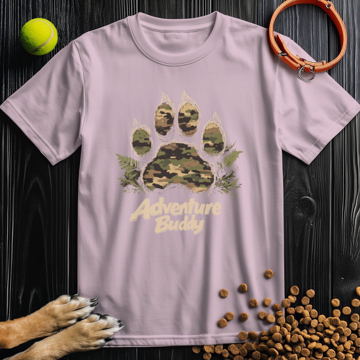 Camo Paw Adventure T-Shirt