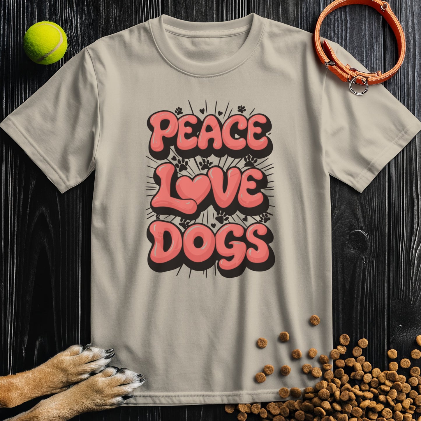 Peace Love Dogs T-Shirt