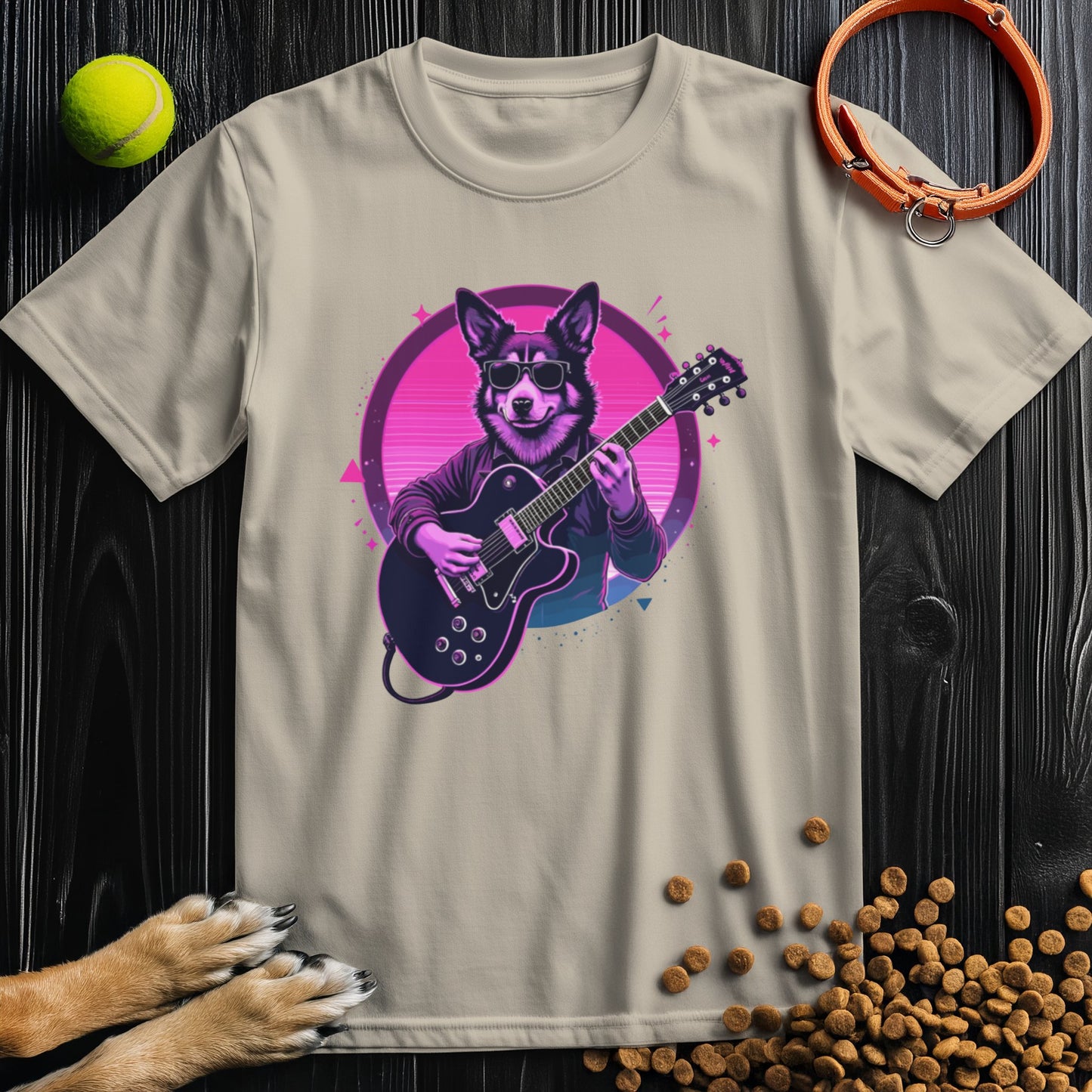 Synthwave Dog T-Shirt