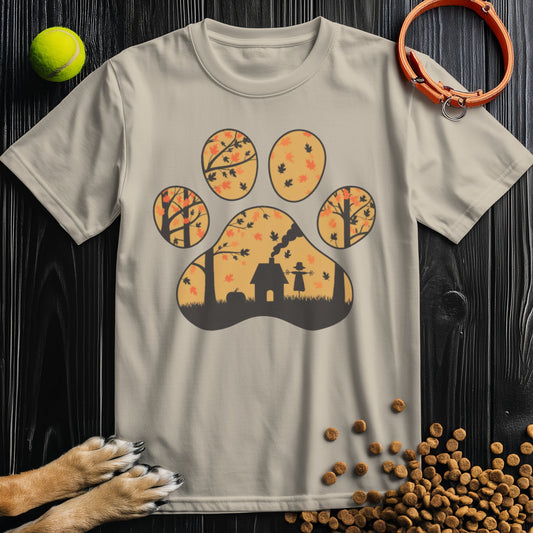 Harvest Woods Paw Print T-Shirt