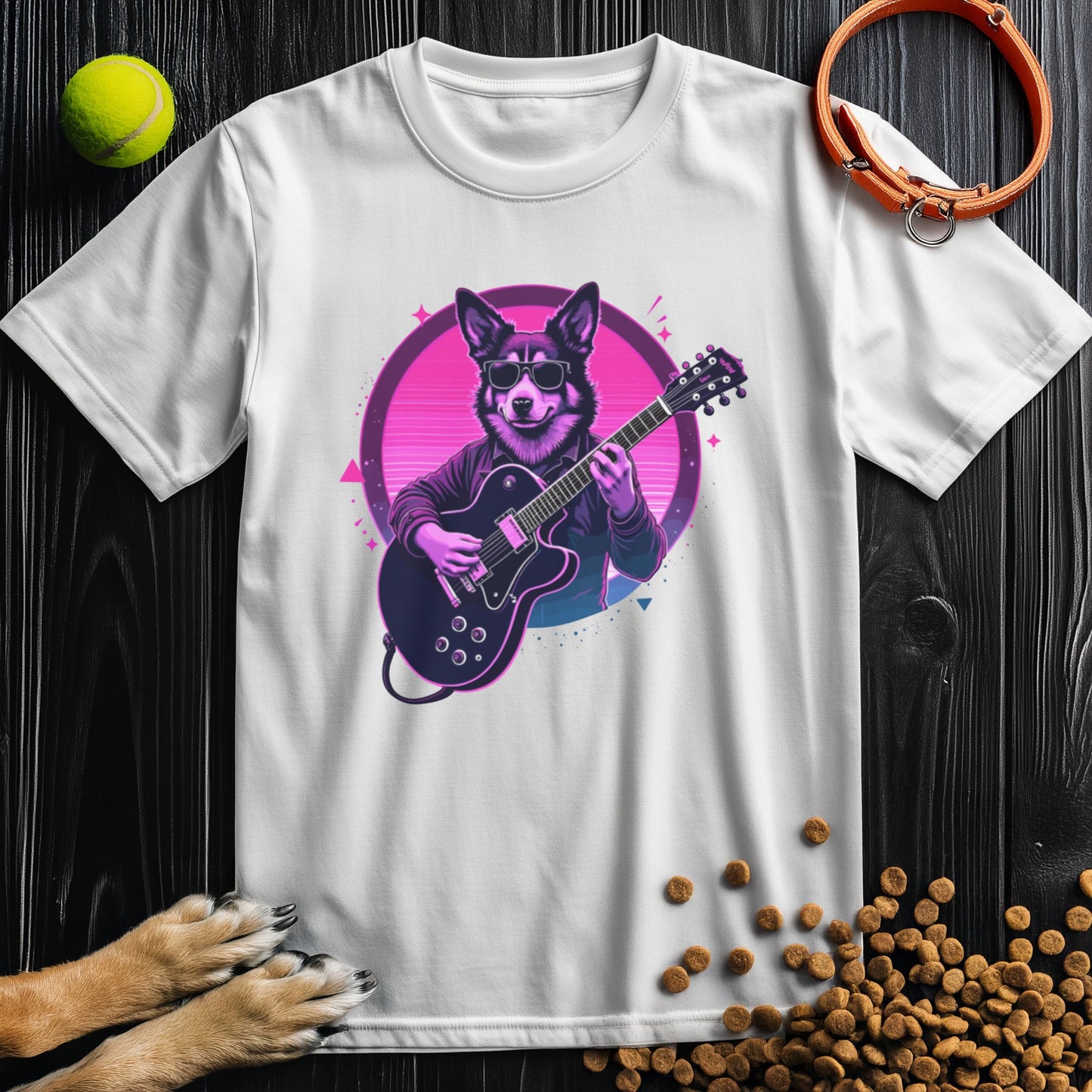 Synthwave Dog T-Shirt