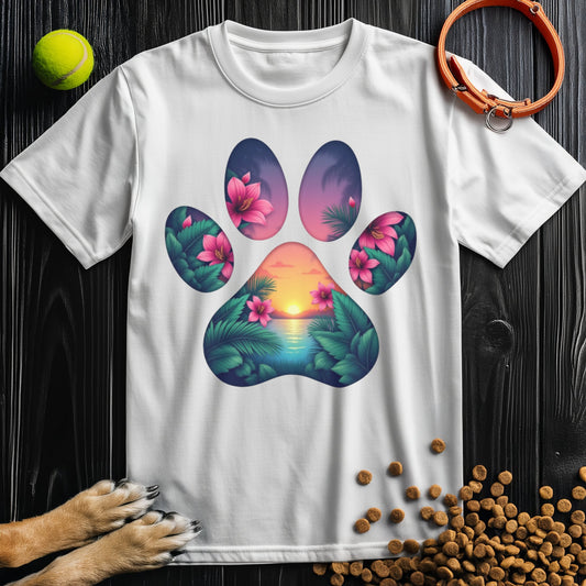 Sunset Paws T-Shirt