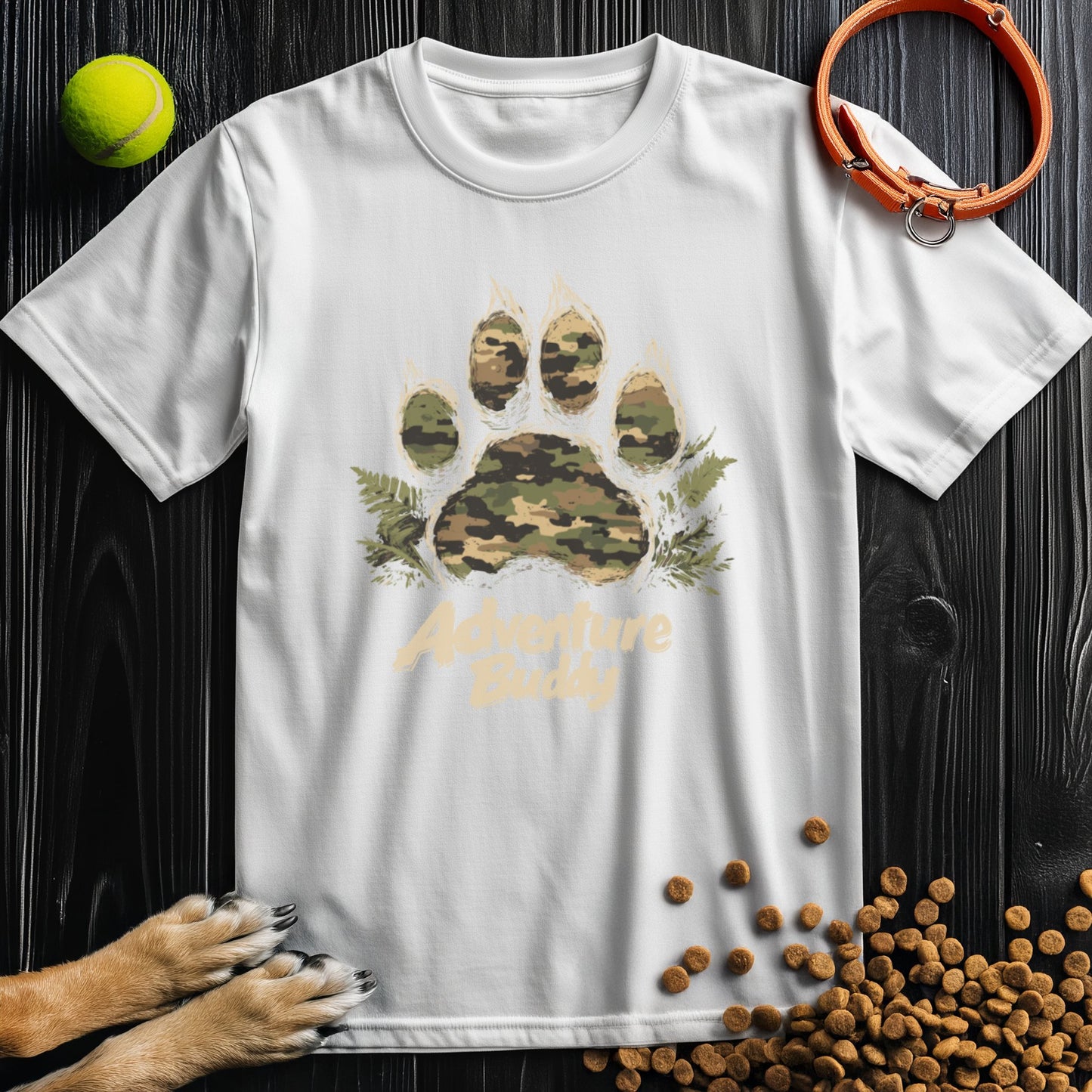 Camo Paw Adventure T-Shirt