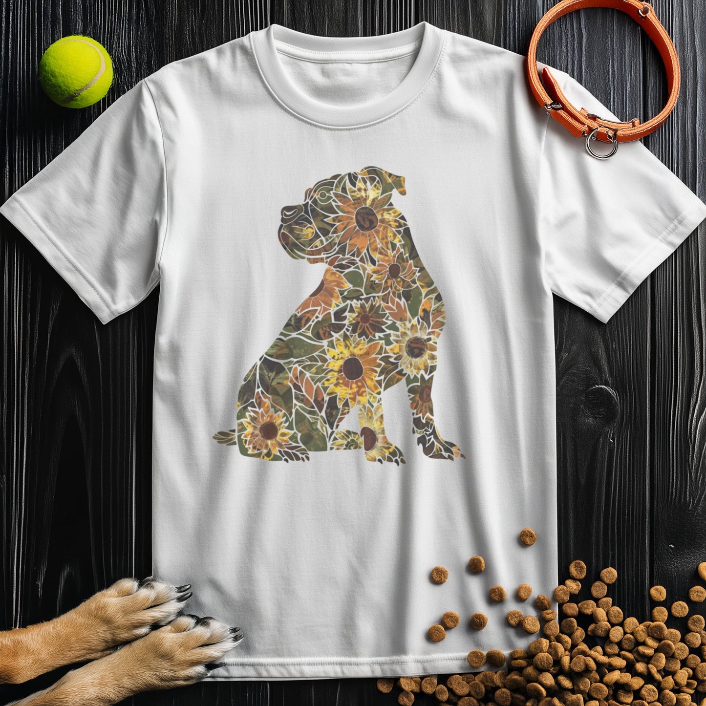 Sunflower American Bulldog T-Shirt