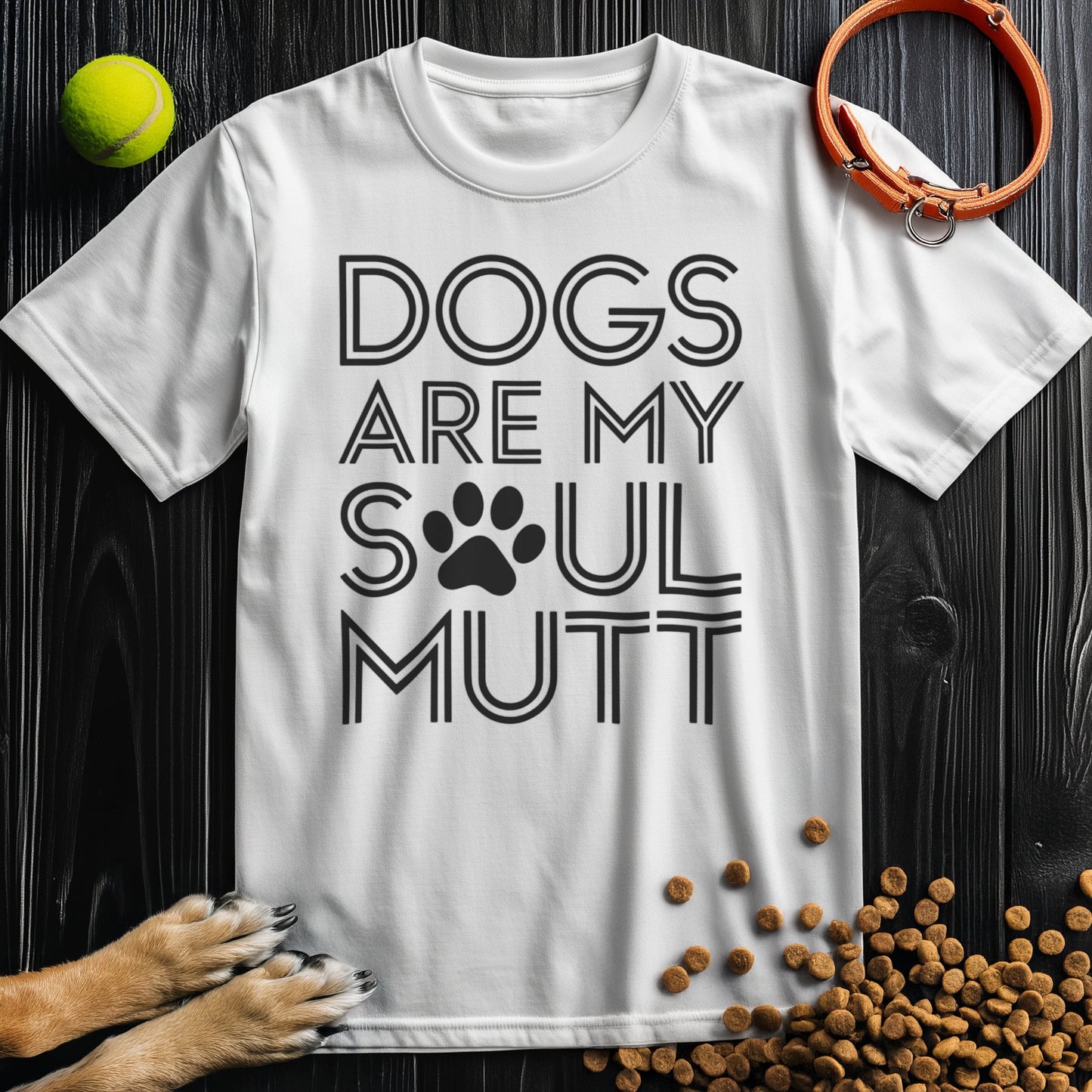Dogs Are My Soul Mutt T-Shirt