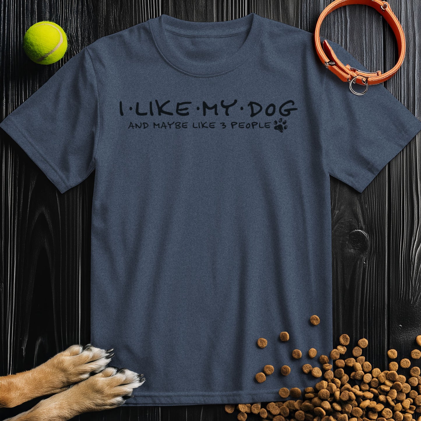 I Like My Dog And Maybe Like 3 People T-Shirt