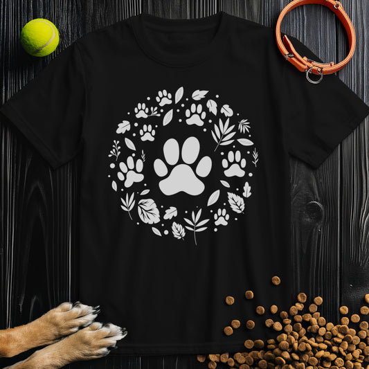Nature's Paws White Graphic T-Shirt