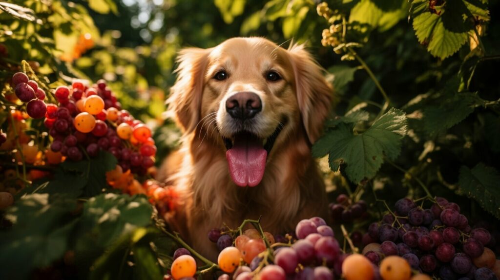 Loganberries and dog health