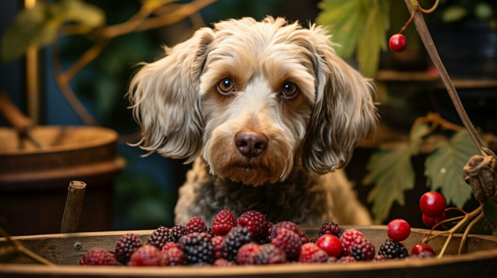 Loganberries toxicity in dogs