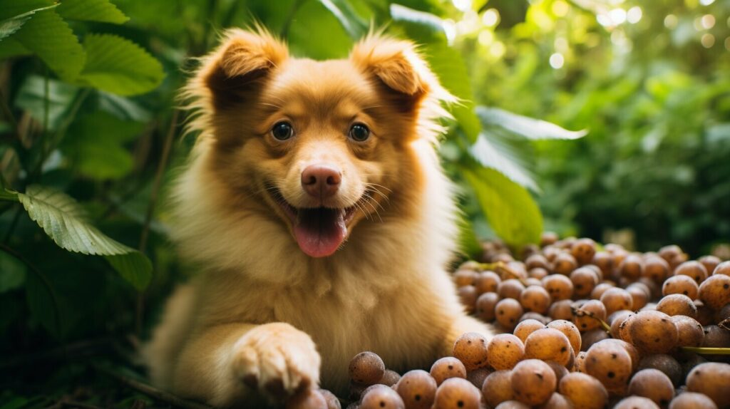 Longan fruit for dogs
