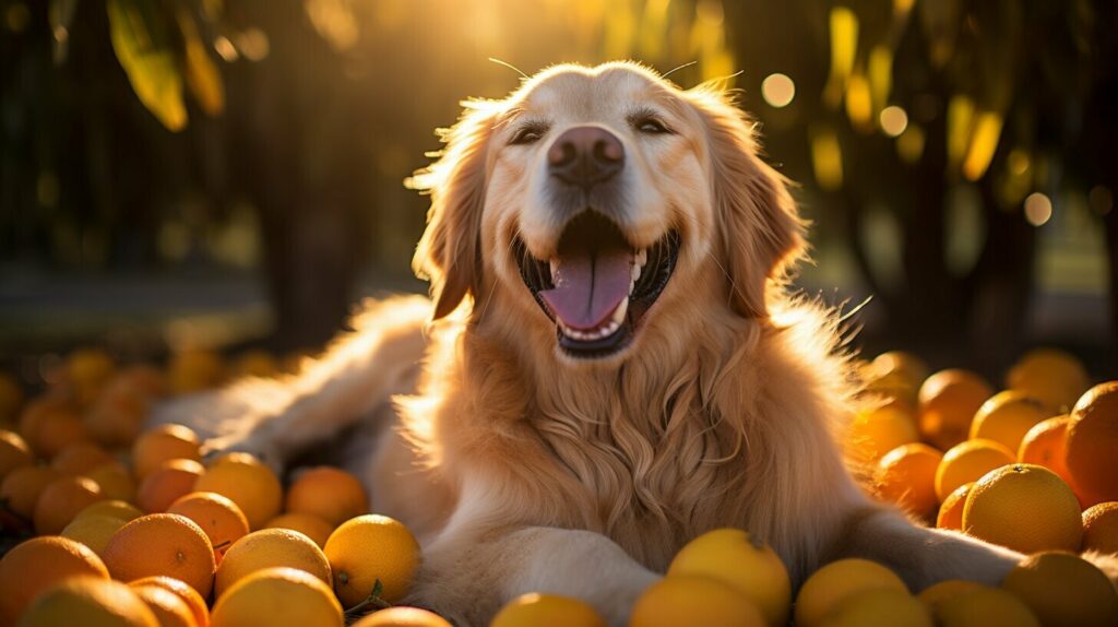 feeding tangerines to dogs